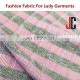 T/R Dyed Knit Rib Fabric Trim Stripe Elastic Heavy Fabric