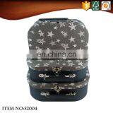 Star Pattern Black Small Storage Suitcase thumbnail-2