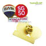 Custom Cheap Lapel Pins With Butterfly Clutch/Cartoon Pig Shape Funny Design Metal Pin thumbnail-3