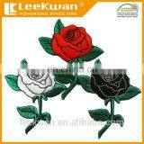 Rose Embroidered Iron on Patch thumbnail-1