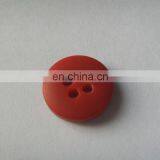 14mm 4 Hole Red Resin Button