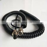High Elasticity Cnc Spiral Cable Coiled Cable Spiral Cable With 4 Pin Connector thumbnail-3