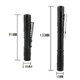 Aluminum Pen Light 1 Mode Lantern Portable Mini LED Flashlight Torch 300LM XPE-R3 Outdoor Camping Lamp for AAA battery