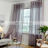 Factory Supply Natural Style Ripple Design Voile Curtain Net Voile Fabric 2020 thumbnail-1