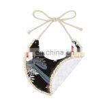 High Quality Cactus Printed Stripe Baby Bib For Feeding Multiple Pattern Comfortable thumbnail-3