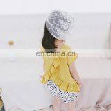 3138 Update 300 New Styles per Month Children Clothing Kids Short Girls' Solid T-shirts thumbnail-5