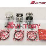 for Yanmar 3D74E 3TN74E 3TNE74 Head Gasket + Piston+ Ring + Bearing thumbnail-2