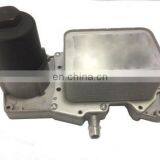 Aluminum Transmission Engine Oil Cooler Kit Housing OEM LR022895 5989070106 AL3Q6B624DB thumbnail-1