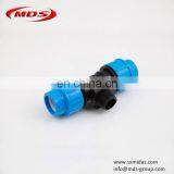 Shanxi Midas Factory Price pp pe Compression Fittings 90 Degree Tee for Irrigation Pipe and Water Supply thumbnail-5