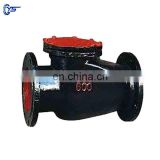 stainless steel Axle ductile iron bonnet grey iron body swing check valve