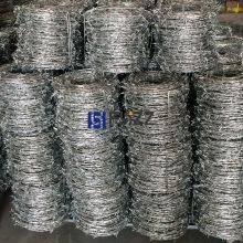 Hot Dipped Galvanized Double Strand Carbon Steel Barbed Wire thumbnail-2