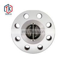 Tyco China Manufacturer Cast Iron Cast Steel Forged Steel Stainless Steel Non Return Dual Wafer Check Valve thumbnail-2