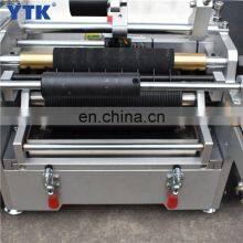 Hot Sell Semi Automatic Composite Paper Tube Honey Jar Beer Wine Bottle Sticker Cold Wet Glue Labeling Machine thumbnail-3