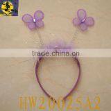 Purple Plume Butterfly Headband thumbnail-1