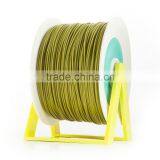 Pla 3d Printer Material Mustard Yellow Filament With the New Spool Convertible Into a Coat Hanger. Spool Holder Included. thumbnail-2