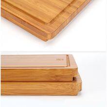 Wholesale Larger Bamboo Chopping Board With Juice Groove Have Hole Thick Kitchen Food Serivng Charcuterie Cutting Boards thumbnail-4