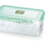 Hot Selling CLEAR airtight Square Plastic Microwave Lunch Box