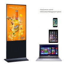 China Factory 55 Inch Floor Stand Totem TFT LCD Digital Signage Indoor LCD Digital Display Advertising Screen Touch Kiosk thumbnail-2