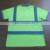 100% Polyester Hi Vis Workwear Shirt With Custom Logo Fluorescent Yellow Safety Uniform Shirts thumbnail-3