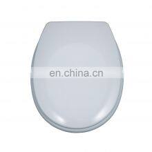 Polyresin Glitter Zinc Alloy Hinge Round Toilet Seat Polyresin Toilet Seat Toilet Glittery
