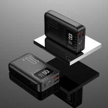 Chargers Power Banks With Digital Display and Charging Cables in