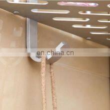 Hot Two Tier Bathroom Corner Shelf Tripod Bathroom Shelves Adhesive Corner Kitchen Racks Shampoo Storage Organizer w Hook thumbnail-4