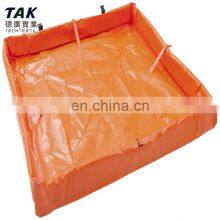 Portable Foam Wall Chemical Oil Proof 750 Gallon Flexible Pvc Spill Containment Berm thumbnail-3