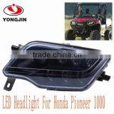 Hot New Headlight Led Headlamp for Honda Pioneer 1000 SXS1000 ATV UTV