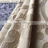 100% Polyester Jacquard Flower Window Curtain Fabric thumbnail-2