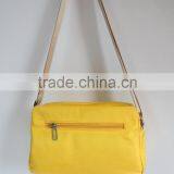 Guangzhou High Quality Classic Fashion Yellow Waterproof Lady Handbags Shoulder Bags thumbnail-2
