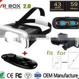 2016 Newest Professional VR BOX Virtual Reality VRbox 3D Glasses High Quality thumbnail-1