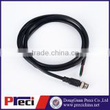 M12 8pin assemble connector cable gland