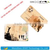 hot selling high speed business credit card usb disk 2.0 custom logo usb flash drives available