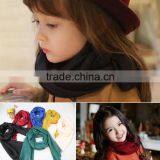 Fashionable Korean Style Cotton Polyster Mixed Autumn Winter Kids Boys Girls Scarf thumbnail-1