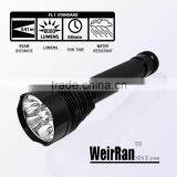 (160344) High Lumen Aluminum Alloy 7led 8000lm Hunting Powerful Flashlight