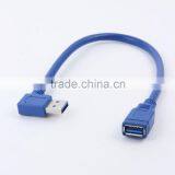 90 Degree USB3.0 Extension Cable,Low Profile Super Flexible Usb Cable 90 Degree Micro Usb Cable thumbnail-4