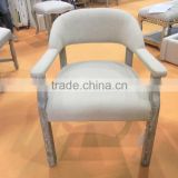 Hot sale Linen restaurant dining tables and chairs furniture