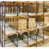 Warehouse Push Back Pallet Flow Rack System