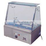 PK-JG-EH610 Four Pans, With Glass Protective Mask for Commercial Kitchen Counter Electric Bain Marie thumbnail-1