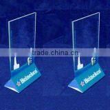 Plexiglass Menu Display / Acrylic Tabletop Sign / Menu Holders