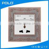 High Quality New Design Hot Sale Usb Socket Wall Europe Usb Wall Socket eu Usb Wall thumbnail-2