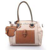 Kf6005 Stylish Lady Handbag,Wholesale Synthetic Leather Voguish Bags