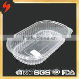 Clear PET Disposable Salad or Sushi Tray
