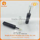 Double-ended Black & Clear Special Style 95.5*14mm Matte Black Lip Gloss Tube thumbnail-3