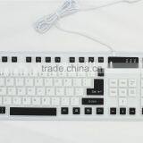 Flexible Silicon Keyboard With Black/white Keys