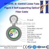 GYFTC8Y Outdoor single mode Self-supporting aerial fiber optic cable