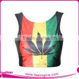 Cheap Good Quality Wholesale Plain Sexy Girls Cool Summer Tank Tops thumbnail-5