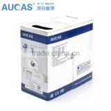 CE Certificate PE RJ45 Ethernet Cable 24AWG UTP Cat5e Networking Cable