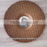 437 LIGANGWANG YELLOW Flexible grinding wheel for inox for Thailand market