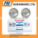 Twin Super Bright Emergency Lights Asenware New Design With Switch